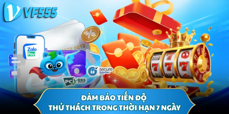 Đảm bảo tiến độ thử thách trong thời hạn 7 ngày
